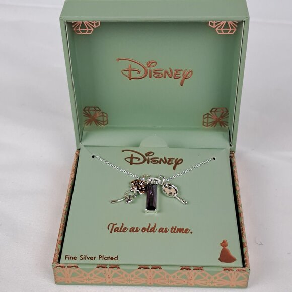 Disney Necklace "Tale as Old as Time" Beauty and the Beast - Picture 10 of 13